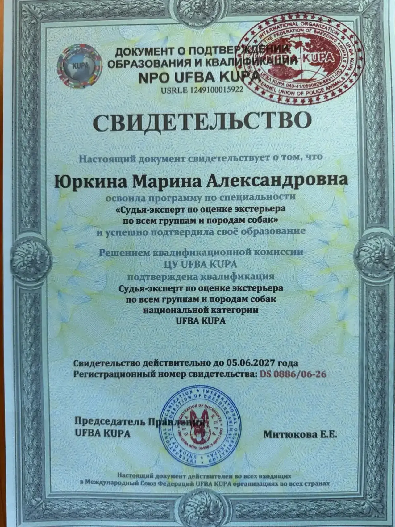 Эксперт клуба KUPA